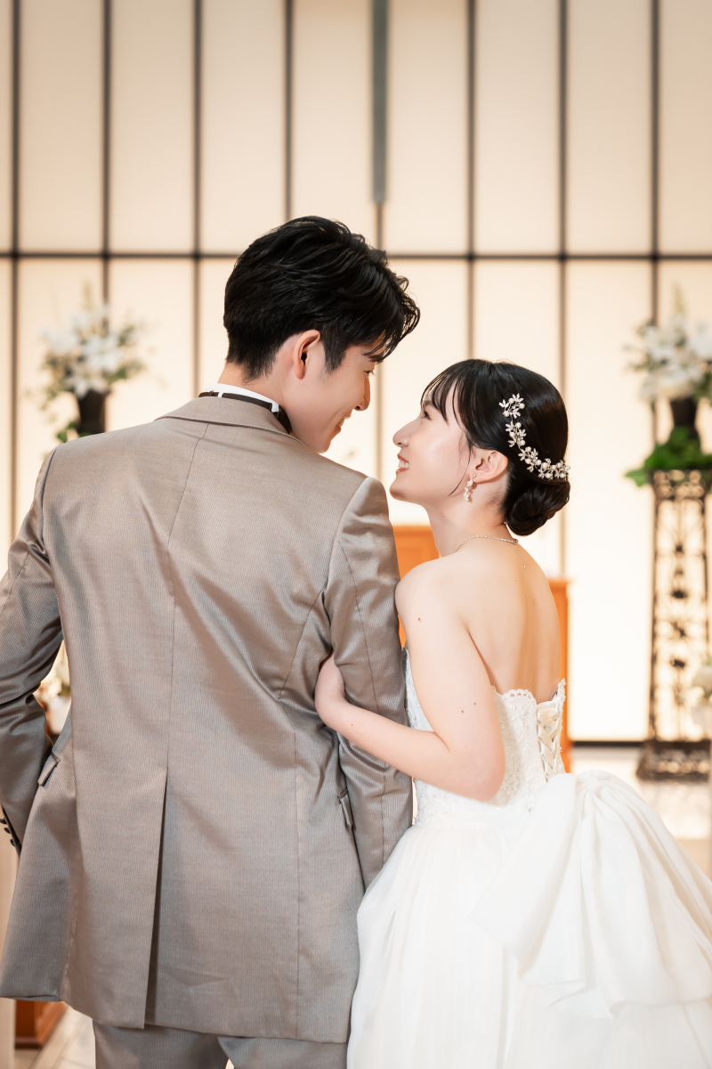 まるで本当の結婚式のように　チャペル ルミネールで叶えるフォトウェディング