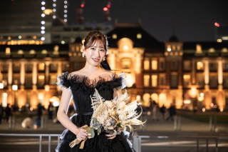 お洒落花嫁必見！ブラックドレス3選