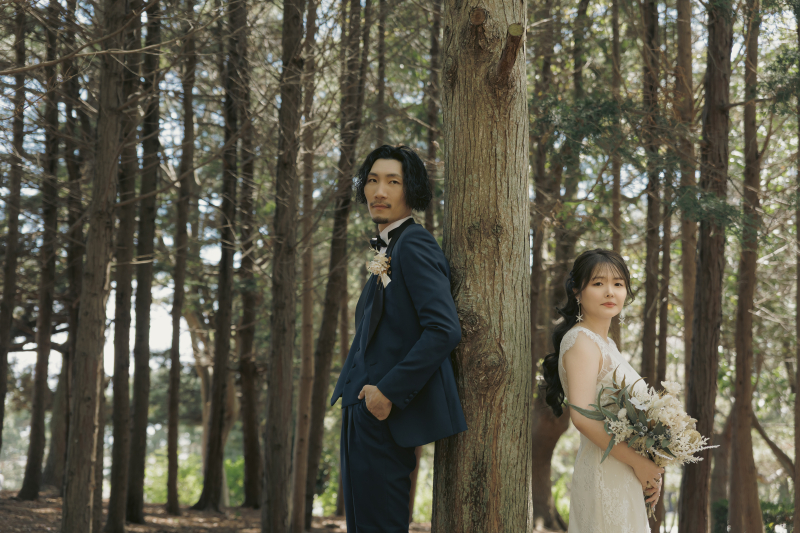 自然に包まれるフォトウェディング - 葛西臨海公園＆スタジオ -