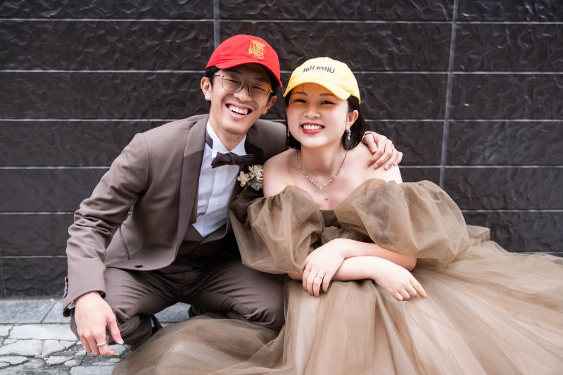 持ち込みアイテムでお2人らしいフォトウェディングに