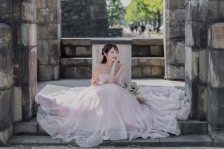 春先取り華やかピンクドレス３選･:*