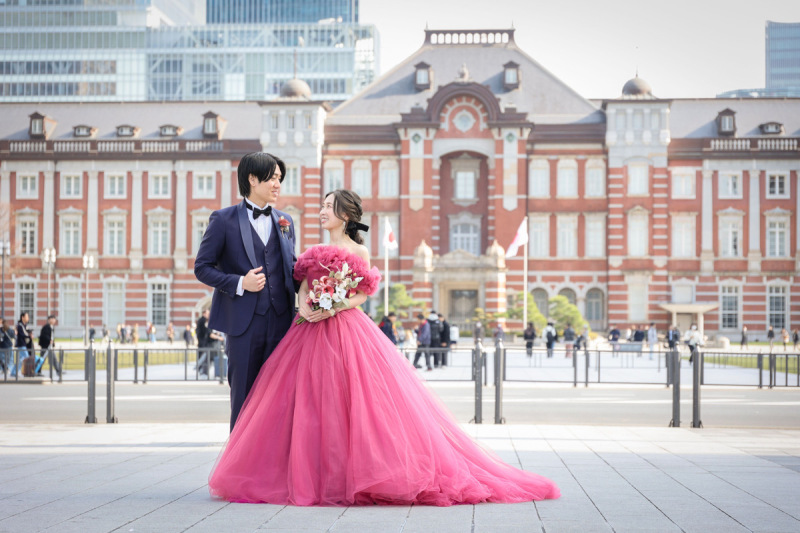 春先取り華やかピンクドレス３選･:*