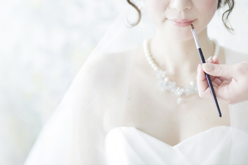 お支度中シーン