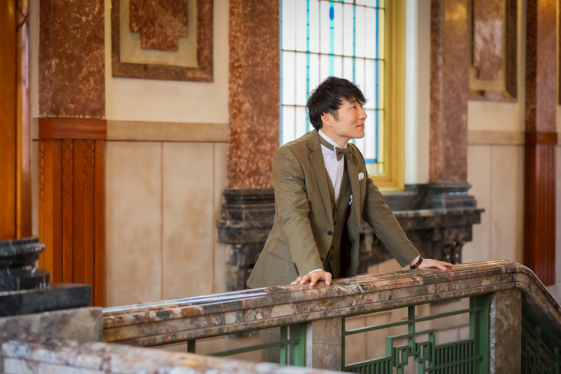 ip-oneソロショット撮影のご紹介：新郎様編