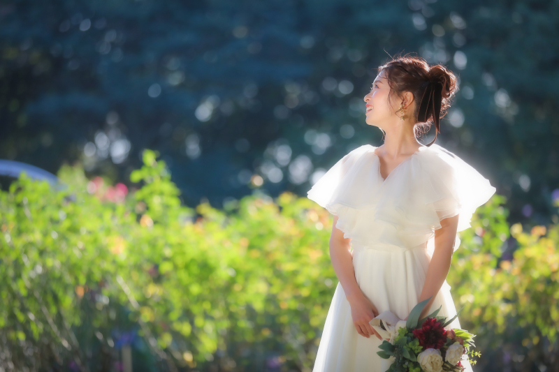 ip-oneソロショット撮影のご紹介：新婦様編