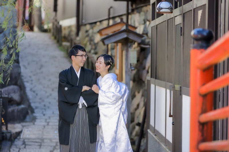 岐阜県郡上市でフォトウエディング