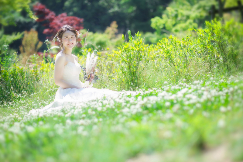 新緑・海ロケーション前撮りのご紹介