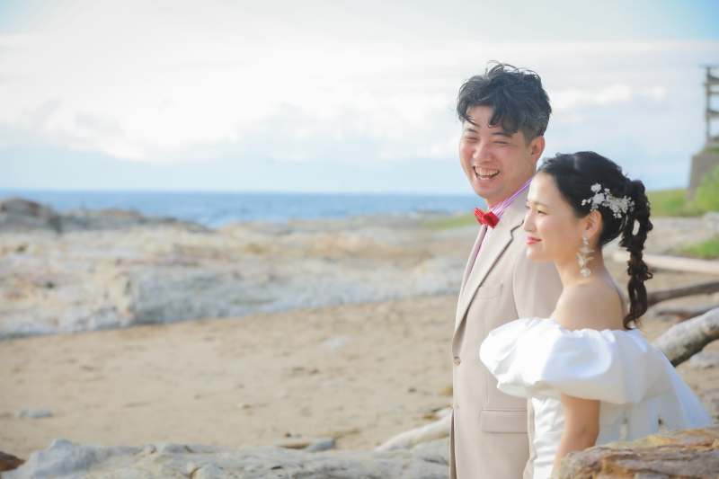 おすすめの海ロケーションスポット紹介!【野間灯台】ロケーション撮影(洋装前撮り)