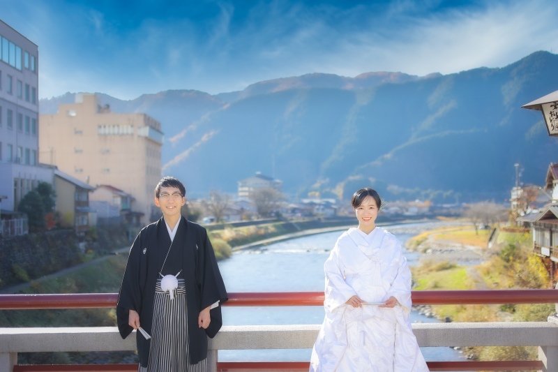 岐阜県郡上市でフォトウエディング