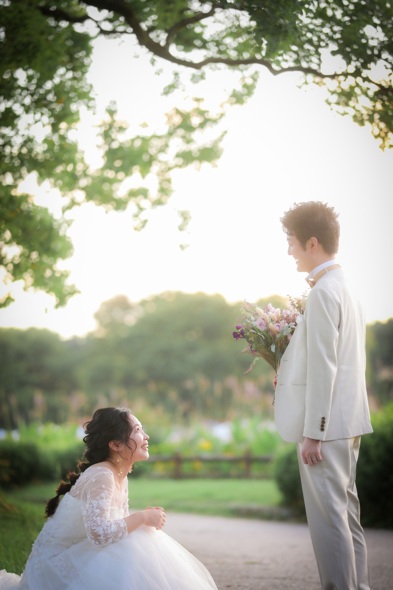 親御様とのフォトウエディング撮影