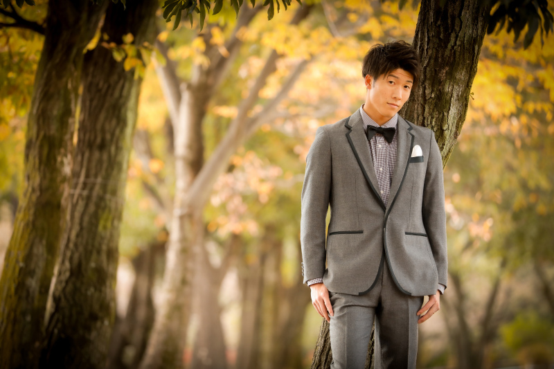 ip-oneソロショット撮影のご紹介：新郎様編