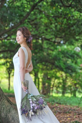 ブーケの持ち方