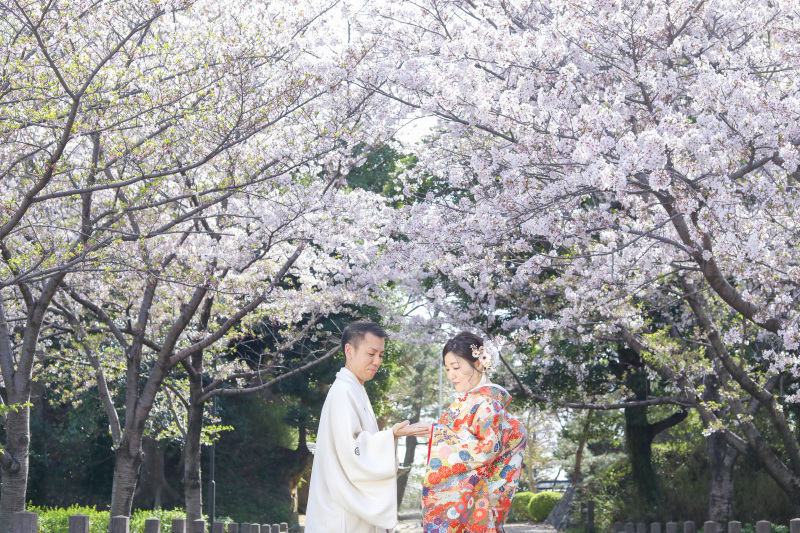 桜前撮り