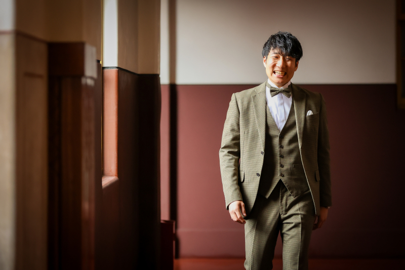 新郎様をかっこよく撮影するポイント