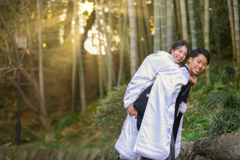 竹林ロケーション撮影