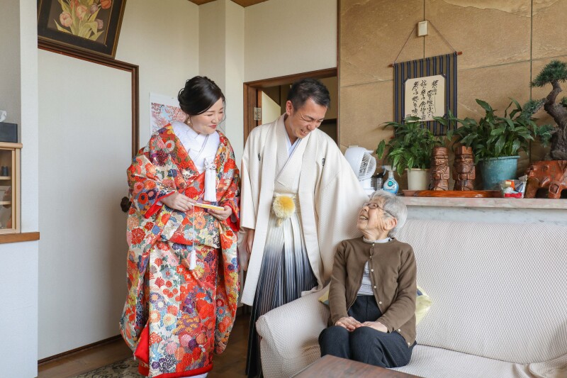 ご実家で花嫁お支度プラン(着付け・ヘアメイク・撮影)のご紹介とメリットのご案内！