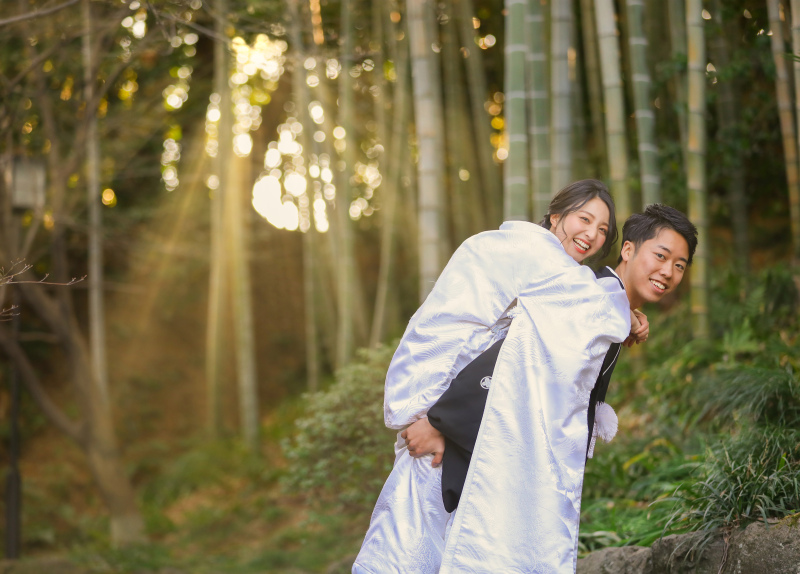 おんぶショット