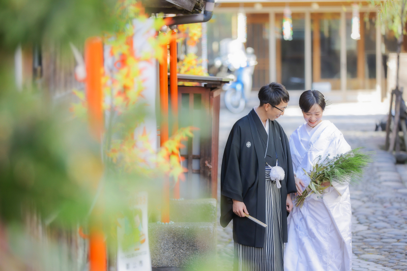 ご自宅でお支度、思い出のフォトウエディング