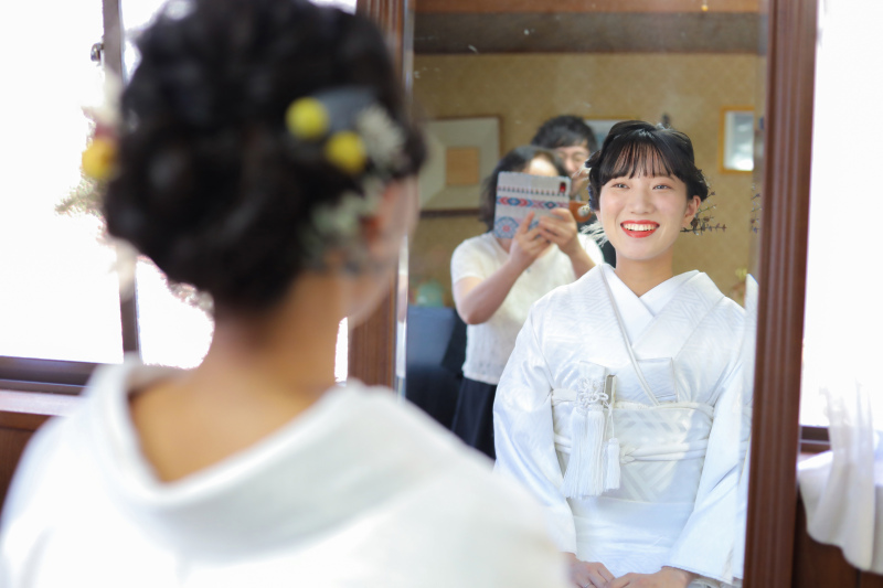 ご実家で花嫁お支度プラン(着付け・ヘアメイク・撮影)のご紹介とメリットのご案内！