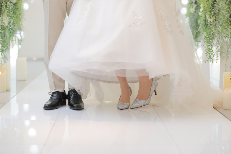 おしゃれな足元撮影