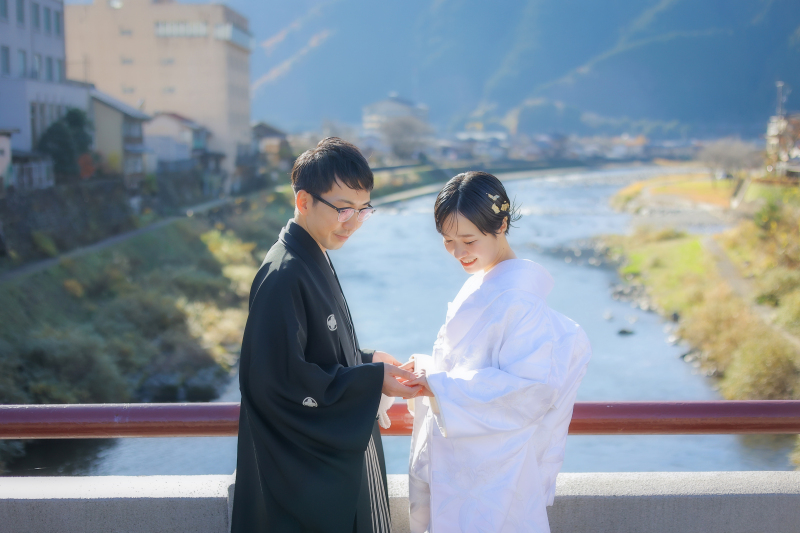 ご自宅でお支度、思い出のフォトウエディング