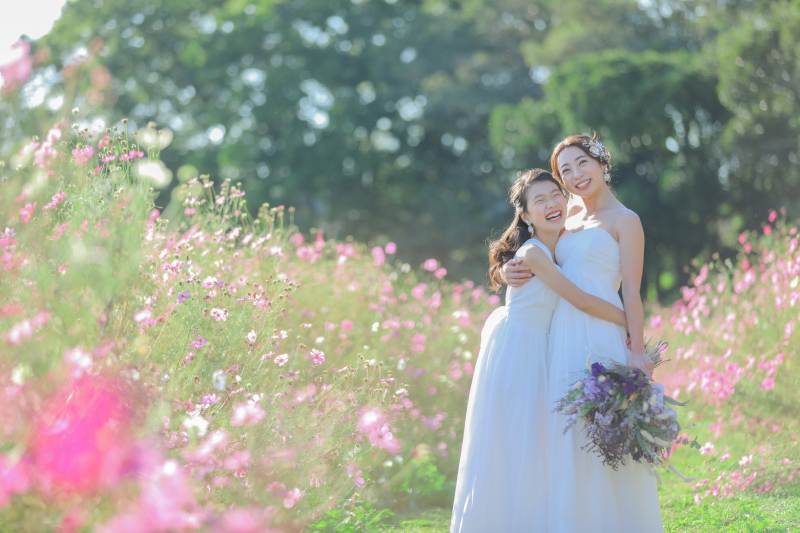 家族と前撮り&フォトウエディング