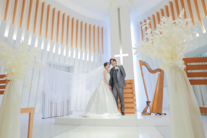 フォトウェディングでおすすめ!!ロケーションスポット【名古屋東急ホテルチャペル】