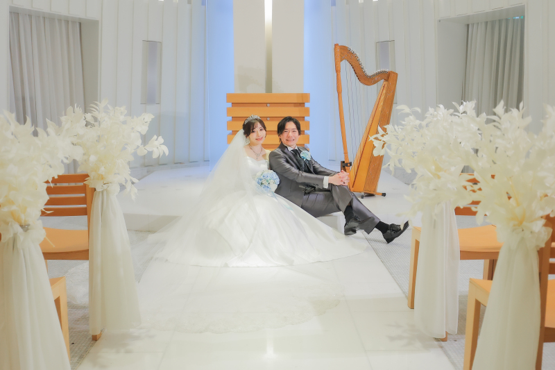 フォトウェディングでおすすめ!!ロケーションスポット【名古屋東急ホテルチャペル】