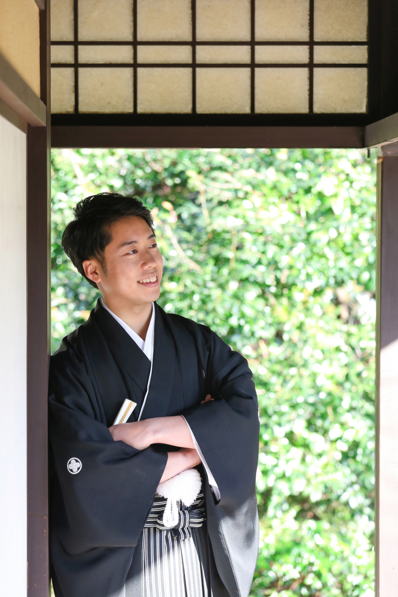 ip-oneソロショット撮影のご紹介：新郎様編