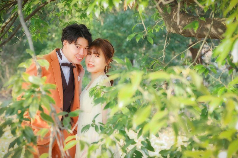 ウエディングフォトには【立ち位置と距離感】がポイント