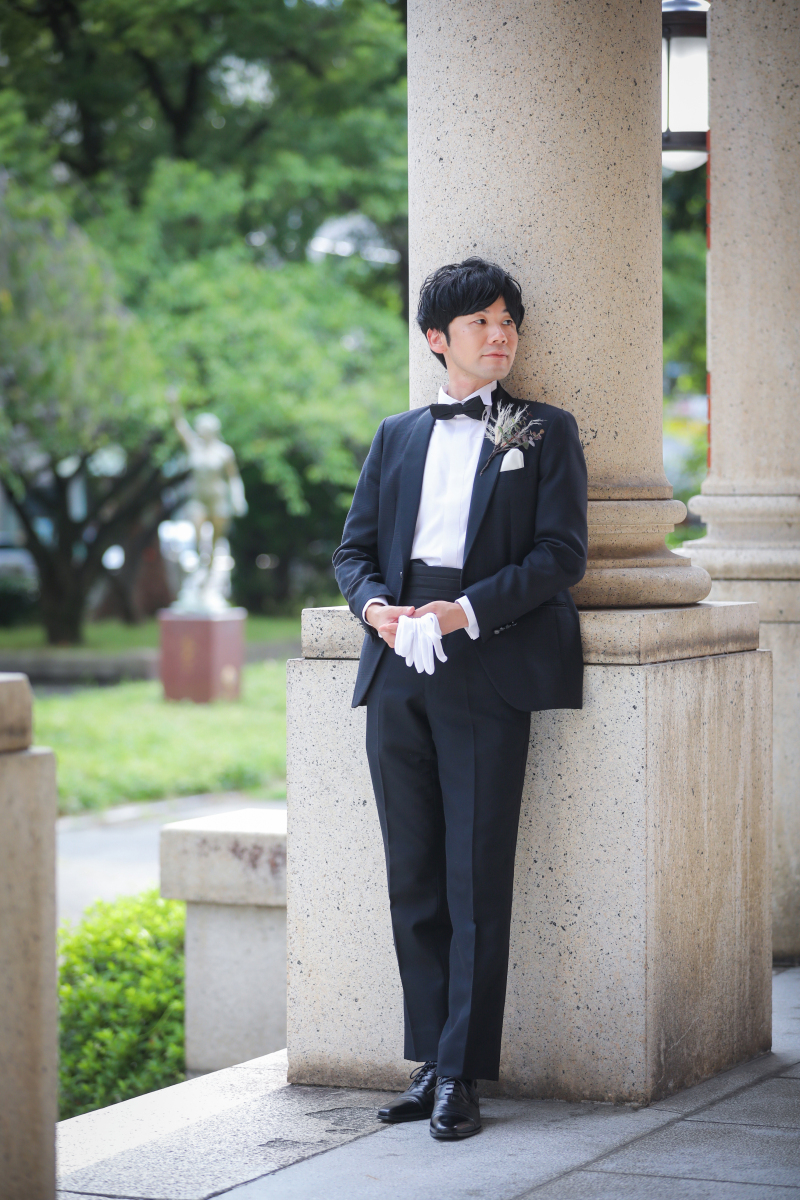 ip-oneソロショット撮影のご紹介：新郎様編