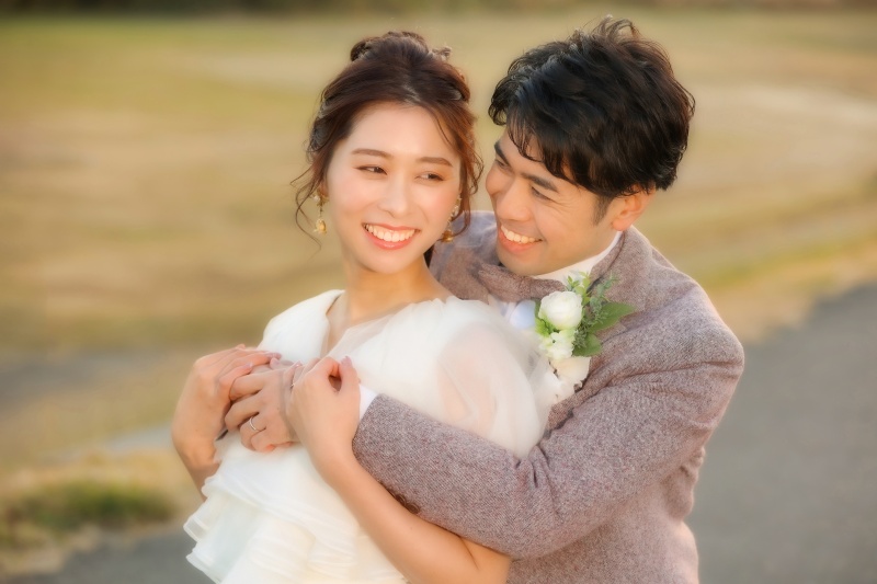 ウエディングフォトには【立ち位置と距離感】がポイント