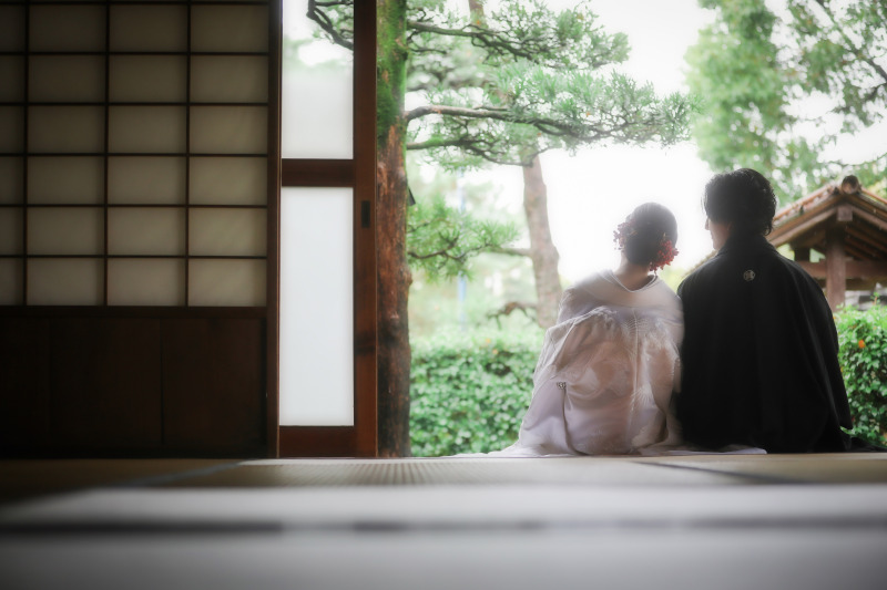 お茶室・縁側でのフォトウェディング＆前撮り/魅力と撮影方法をip-oneが解説