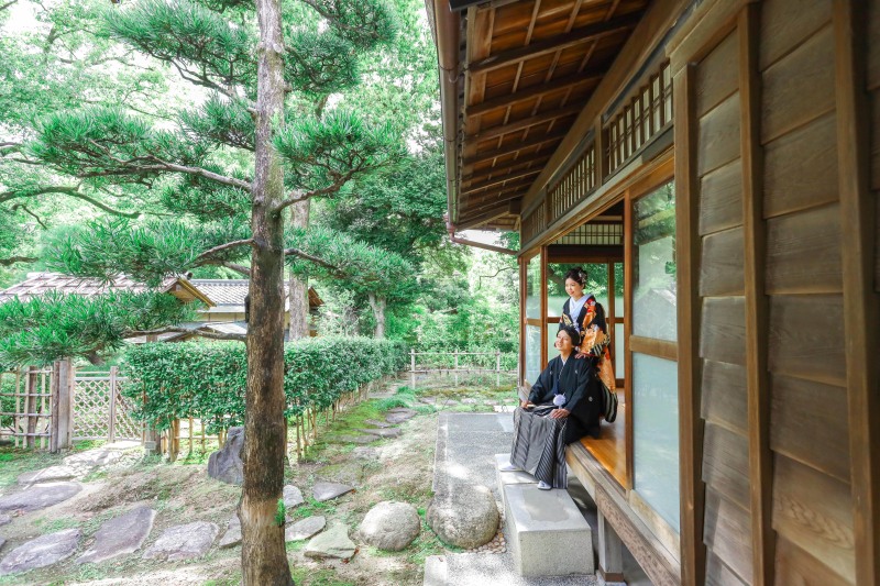 和装撮影におすすめのロケーションスポット【名古屋市中村公園(桐蔭茶席・記念館)】