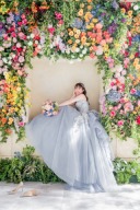 ブルー系カラードレスのご紹介♪　