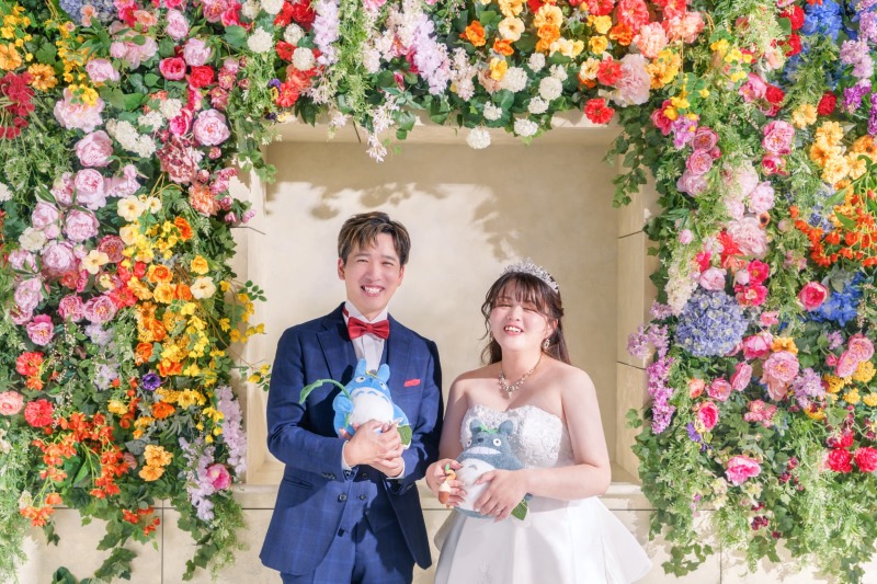 ぬいぐるみと一緒に♪