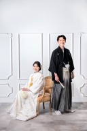 シーン「ホワイトウォール」×和装ショットのご紹介♪
