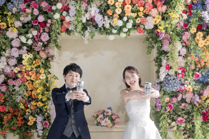 緊張しててもOK！顔が見えなくても伝わる「ふたりらしさ」