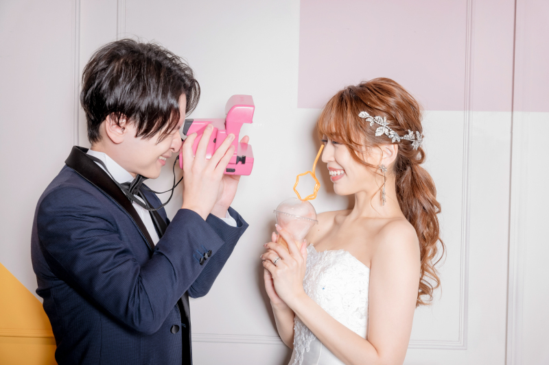 カラフルな世界観が広がる「ポップウォール」スタジオ