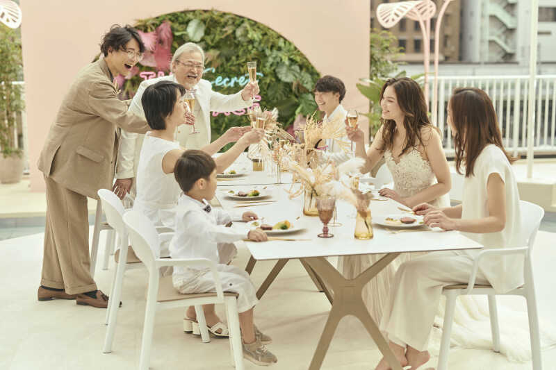【会食フォト】フォトウェディング+少人数テラスパーティ相談フェア♪ 