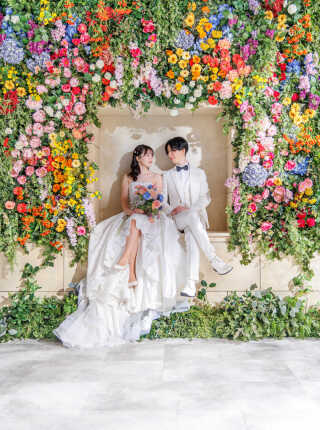 シーン「フラワーウォール」のご紹介♪