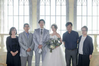家族・友人と一緒にフォトウェディング✨