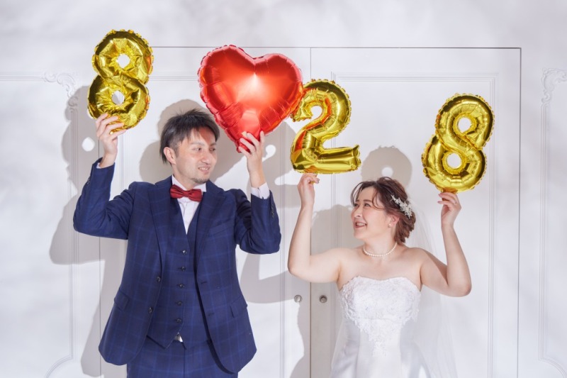 持ち込みグッズでかわいい演出