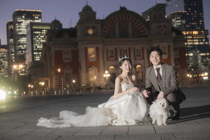 ワンちゃんと一緒に(^^♪