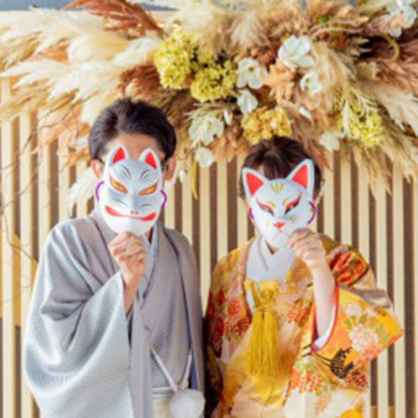 お2人らしさ溢れるアイテムで叶える特別な撮影とは？♪