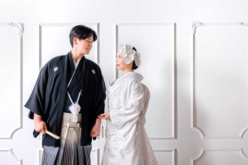 【白無垢前撮り】凛とした美しさが際立つ、和の一日