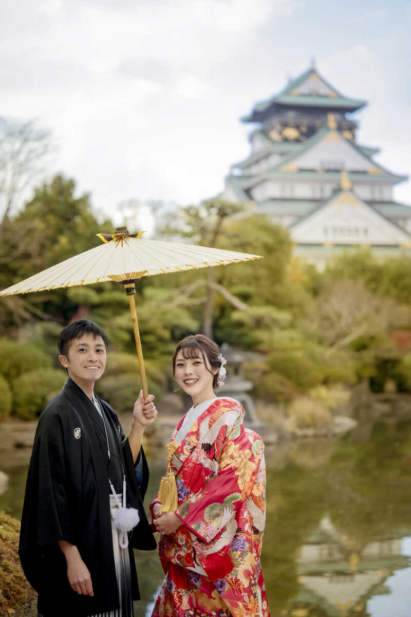 【色打掛前撮り】華やかに彩る、特別な一日
