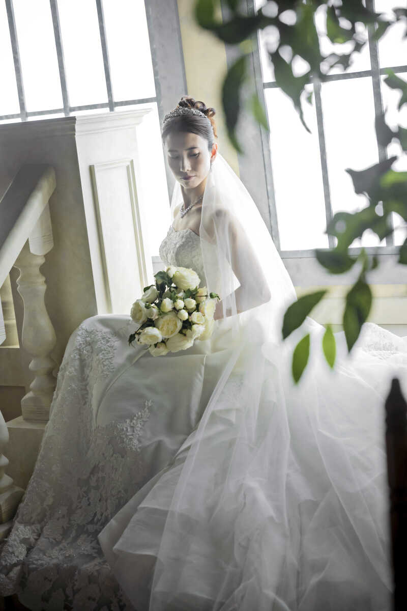 ふわり、ベールの魔法♪