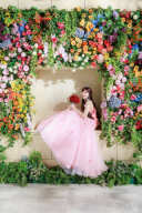 フラワーウォールカラードレス特集❀