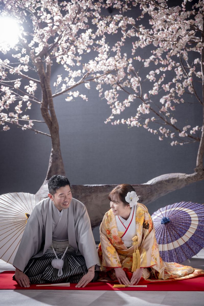 桜×和装のご紹介★